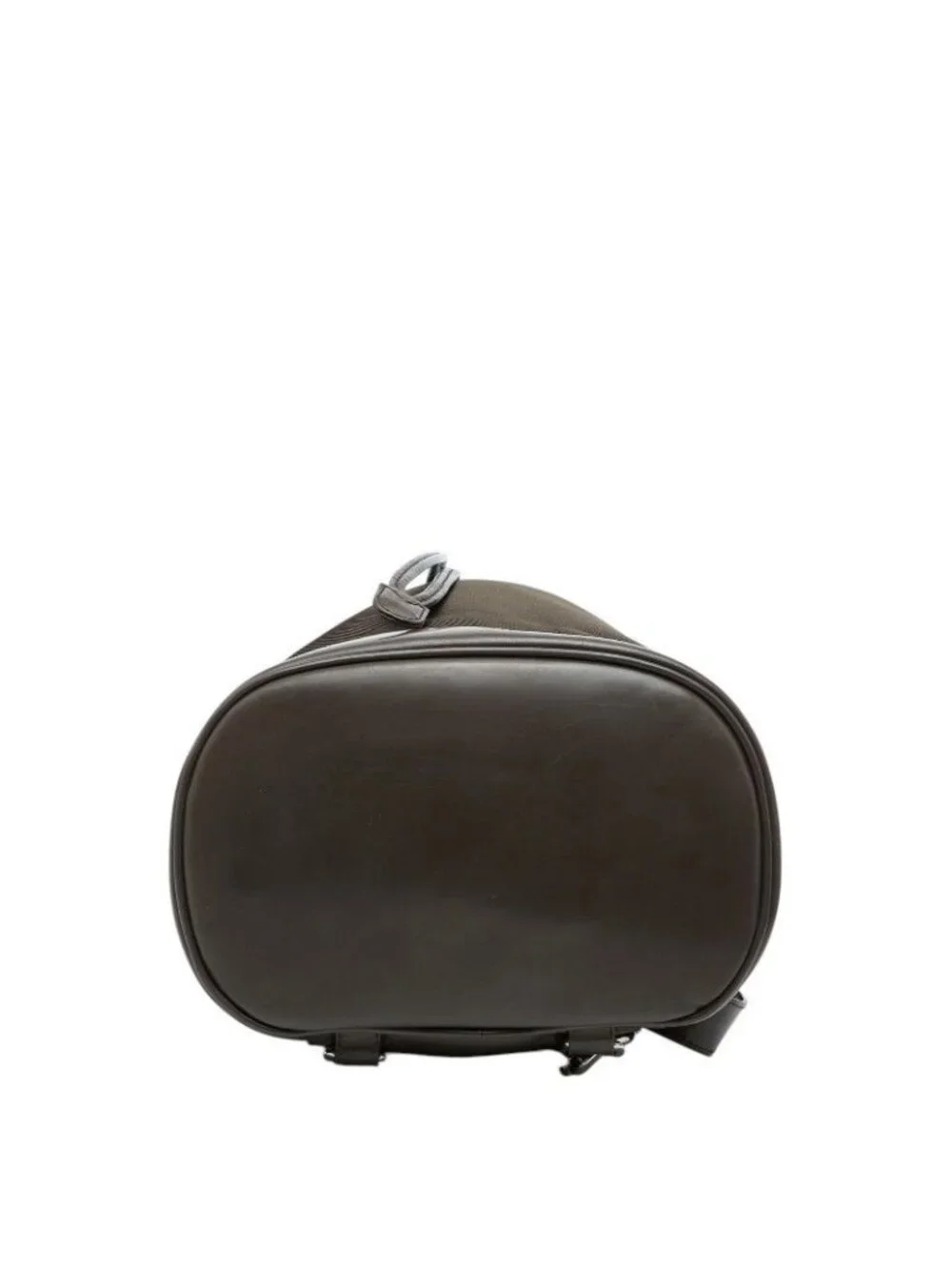 Gucci Bamb Shoulder Bag Drawstring 003 Brown Nylon Leather